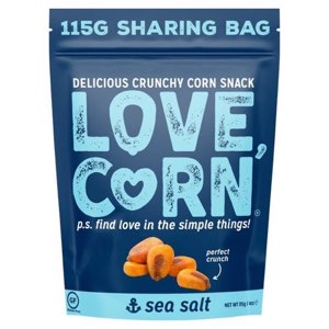 Love Corn Sea Salt Premium Crunchy Corn 115g