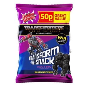 Golden Wonder Saucers Barbecue Flavour Snacks PMP 1.00 40g