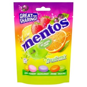 Mentos Fruit Mix Chewy Dragees 140g