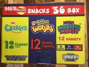 Walkers Mega Monster Munch Roast Beef Snacks 40g