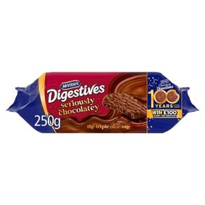McVitie's Seriously Chocolate Digestives 250g