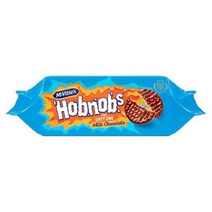 McVitie's Milk Chocolate Hobnobs Biscuits The Oaty One PMP 262g