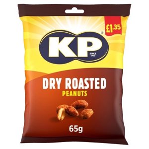 KP Dry Roasted Peanuts PMP 1.35 65g