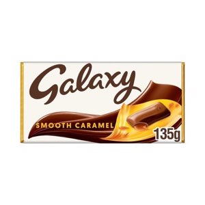 Galaxy Smooth Caramel & Milk Chocolate Block Bar PMP 1.69 135g