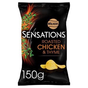 Walkers Sensations Roast Chicken & Thyme Crisps 150g