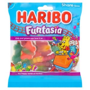 Haribo Funtasia Jelly & Foam Sweets Sharing Bag 150g
