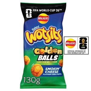 Wotsits Golden Balls Smokin' Cheese flavour 130g