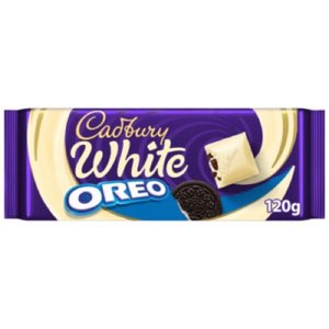 Cadbury Oreo White Chocolate Bar PMP 1.75 120g