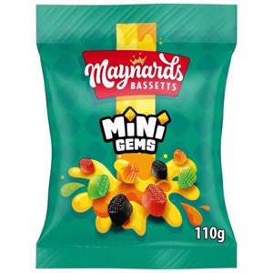 Maynards Bassetts Jelly Babies Candy PMP 1.00 110g