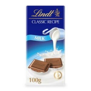 Lindt Classic Recipe Milk Hazelnut PMP 2.95 100g