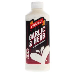 Crucials 500ml Sauce Garlic & Herb