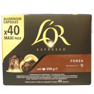 L'or Espresso Coffee Capsules Forza 40's